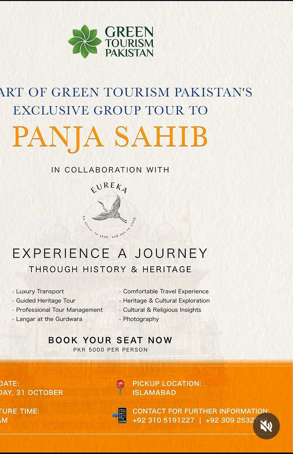Exclusive Group Tour to Panja Sahib poster