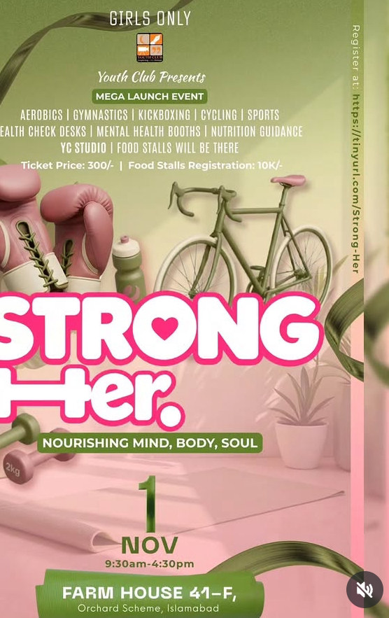 Strong Her - Mega Launch Event poster